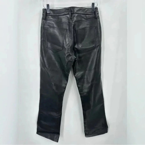 AGOLDE RECYCLED LEATHER PANTS SIZE 27 B1748 - Picture 5 of 10